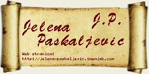 Jelena Paskaljević vizit kartica